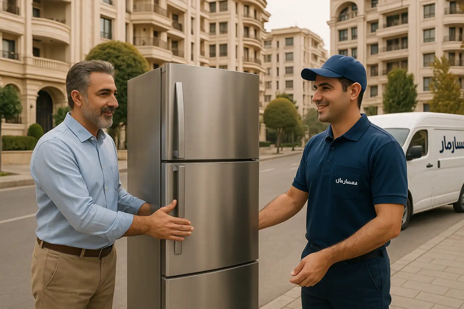 سمساری در شمال تهران